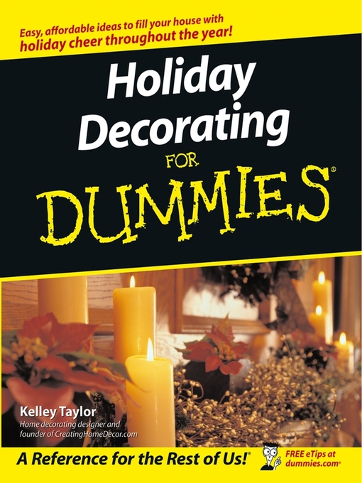 Title details for Holiday Decorating For Dummies by Kelley Taylor - Wait list